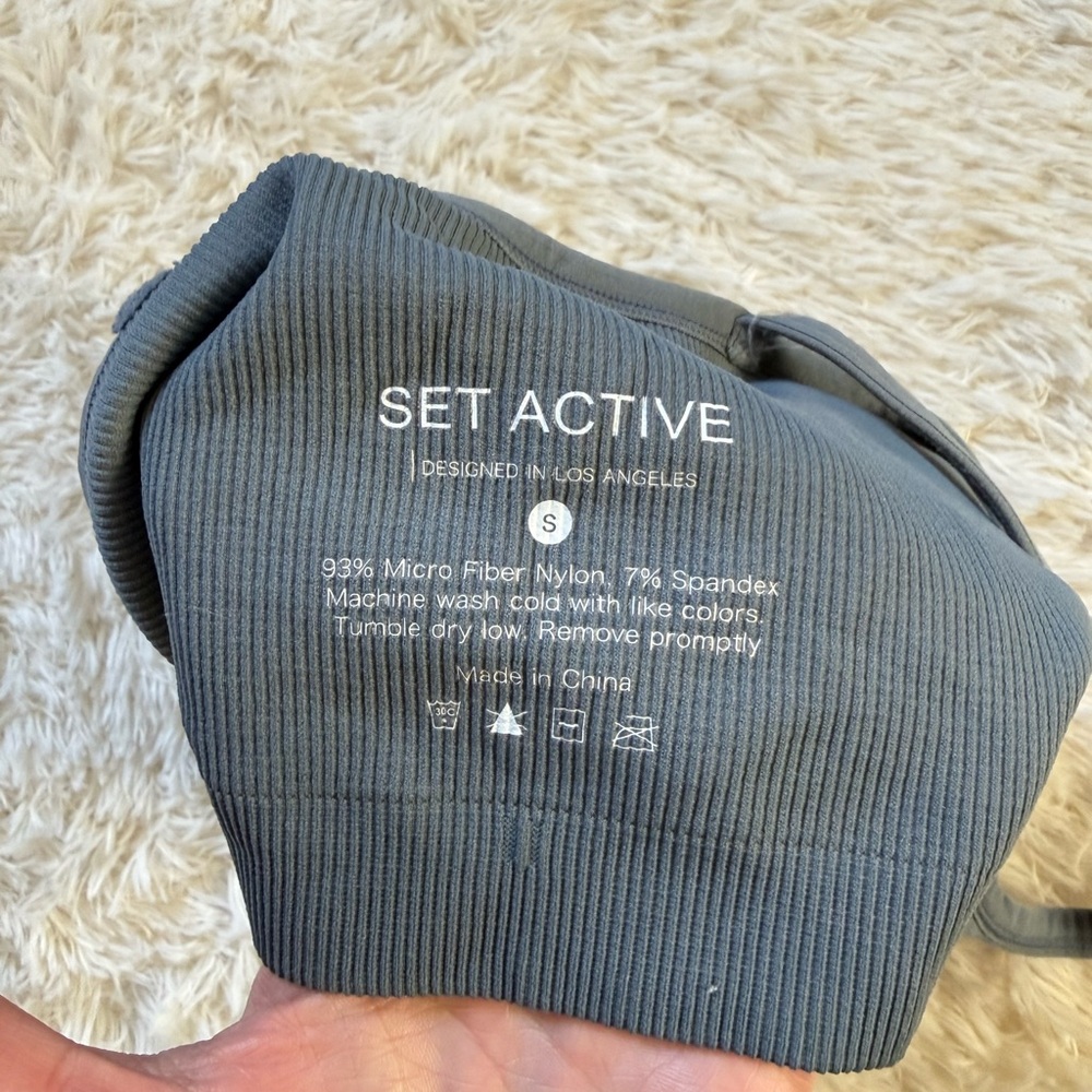 SET Active Ribbed Top - Picture 3 of 3